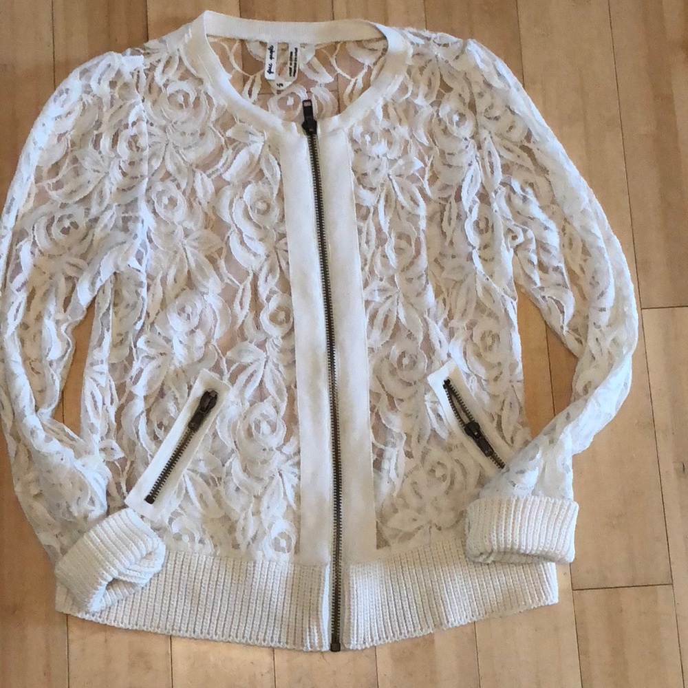 Free People lace jacket